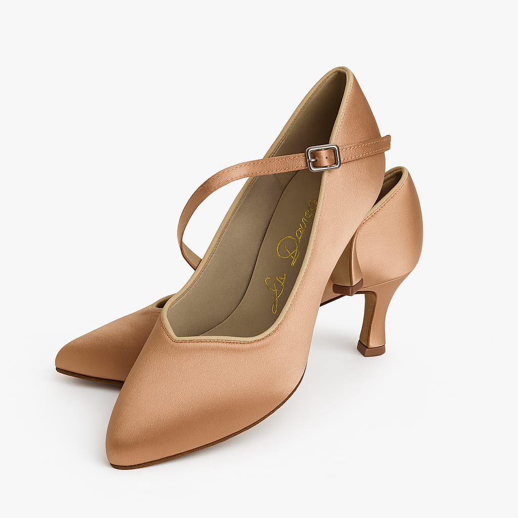 Bella-Women's Champagne Standard Shoes
