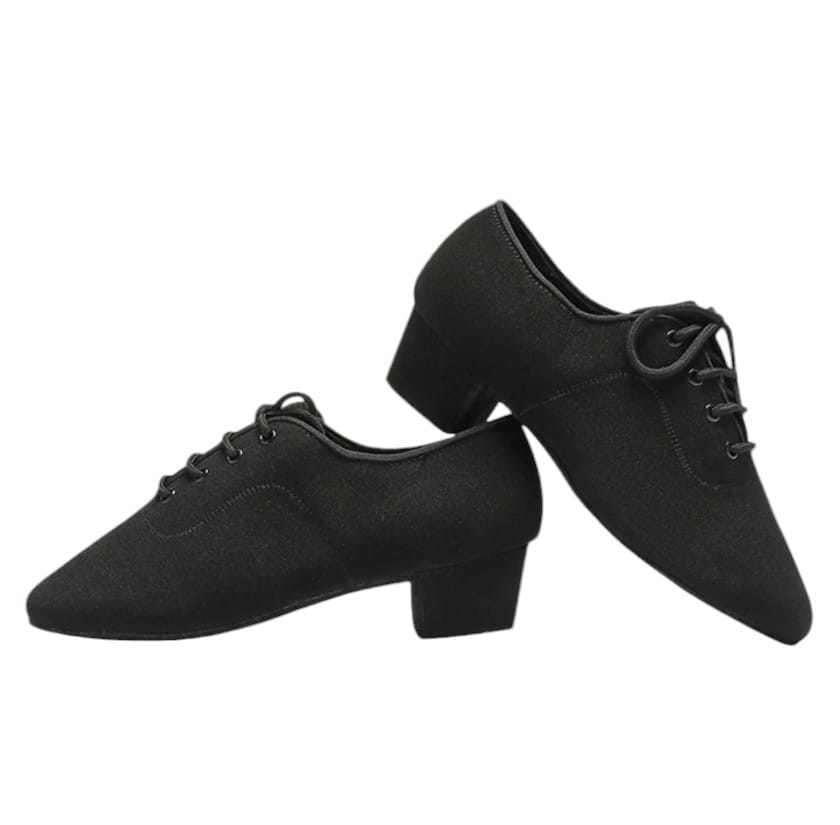 Dance Shoes Latin Boys Oxford cloth and Patent Leather 3.5cm heel